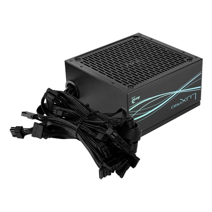 Fuente De Alimentacion Aerocool 850w Lux Pro Atx 3,0 Certificado 80 Plus Bronze Pfc Activo Vent.14cm