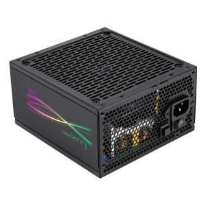 Fuente De Alimentacion Modular Aerocool 1000w Lux Pro Certificado 80+ Gold Apfc Vent.14cm Rgb 2