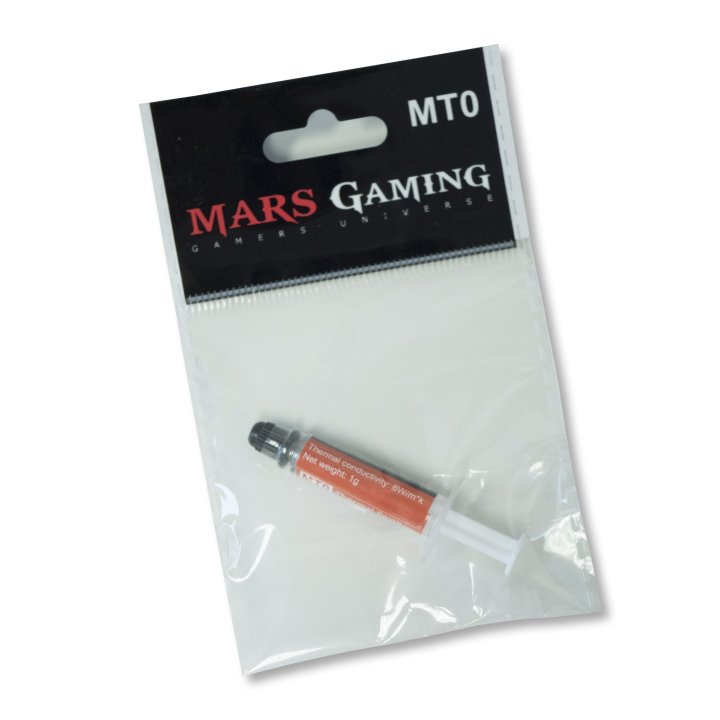 Pasta Disipadora Mars Gaming Mt0 Material Nanotecnologico No Conductor Ultra Eficiencia 6w