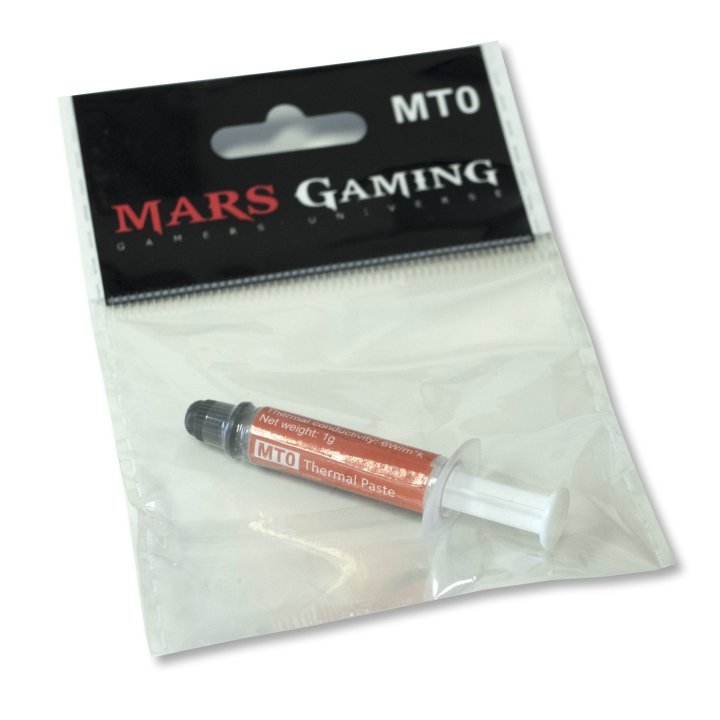Pasta Disipadora Mars Gaming Mt0 Material Nanotecnologico No Conductor Ultra Eficiencia 6w