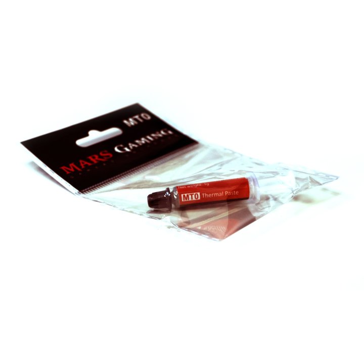 Pasta Disipadora Mars Gaming Mt0 Material Nanotecnologico No Conductor Ultra Eficiencia 6w