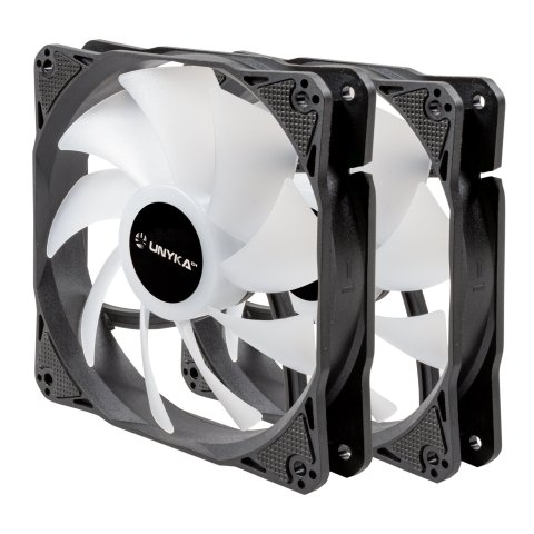 Sistema De Refrigeracion Liquida Unyka Uk352101 Aquastorm 240 2x120mm 1800rpm Iluminacion Argb Pantalla Lcd Intel Y Amd