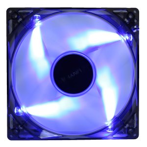 Ventilador Interno Unykach 120mm Translucido Con Led Blue 9 Aspas 2