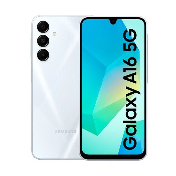 Smartphone Samsung A16 Sm-a166b/dsn 6,7" 90hz 4gb 128gb 5g 50/13mp 5000 Mah Nfc Android 14 Gris Claro