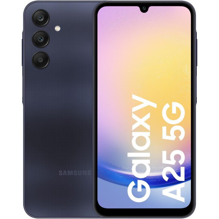 Smartphone Samsung Sm-a256bzkheub  A25 6.5" Amoled 90hz 8gb/256gb 5g 50mp/13mp Bateria 5000mah Negro