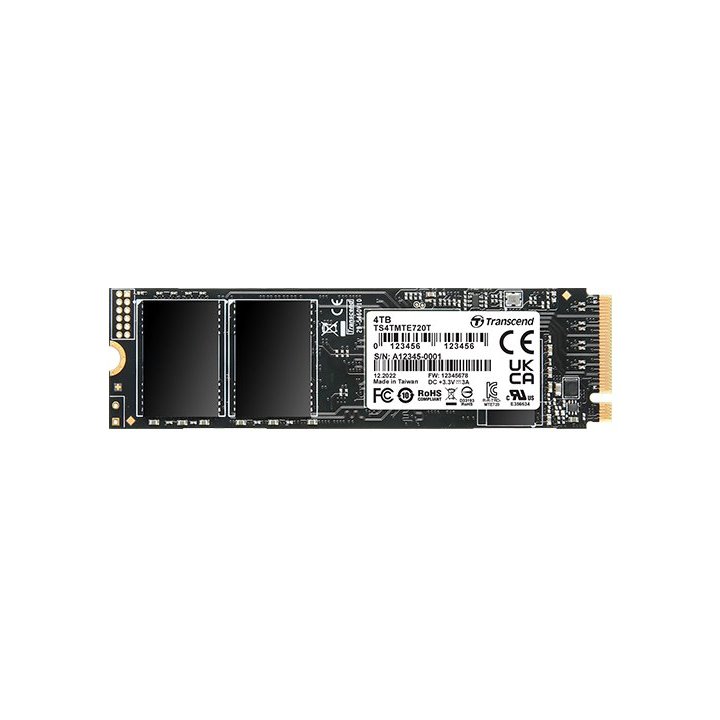 Disco M.2 Sata 2tb Transcend Mte720t 2280 Read 7500mbps Write 6700mbps 