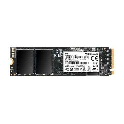 Disco M.2 Sata 2tb Transcend Mte720t 2280 Read 7500mbps Write 6700mbps 