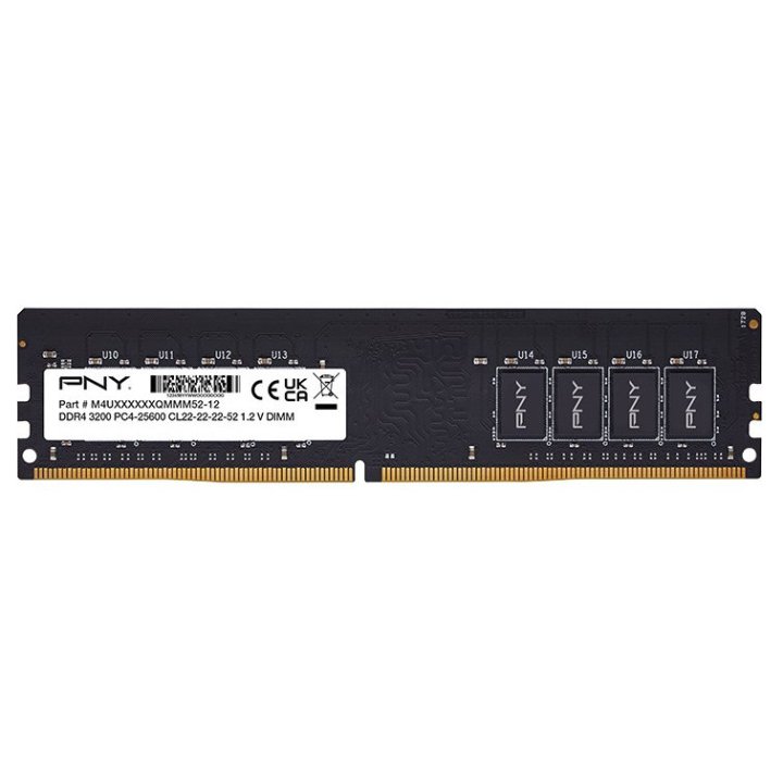 Ddr4 8gb 3200mhz Pny Cl 22 1x8 1.2v Md8gsd43200-si