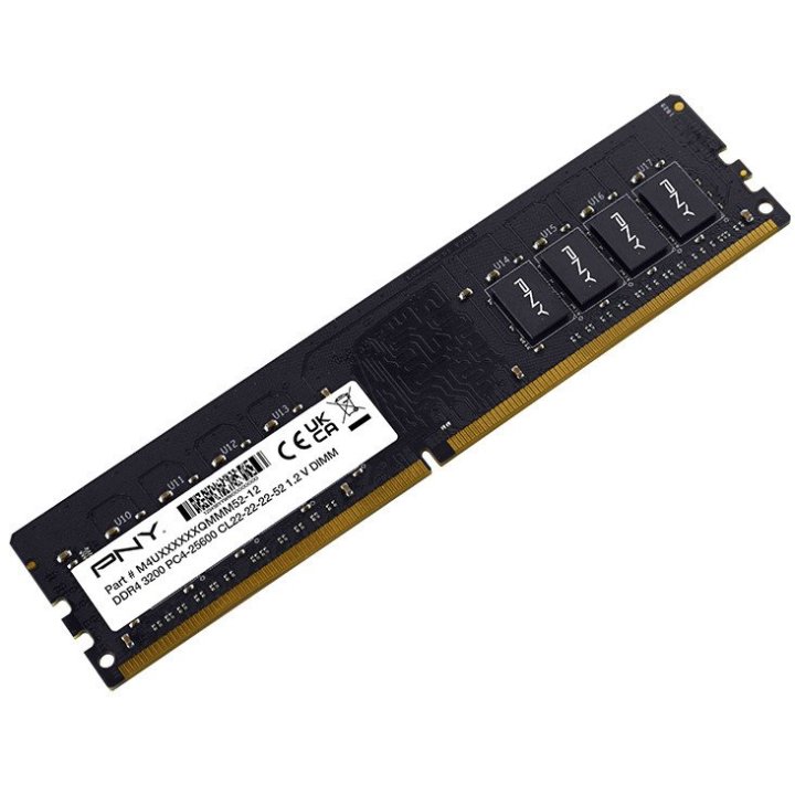 Ddr4 8gb 3200mhz Pny Cl 22 1x8 1.2v Md8gsd43200-si